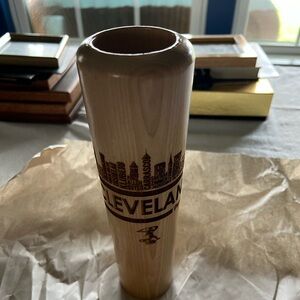 Cleveland Indians Wooden Bat Mug